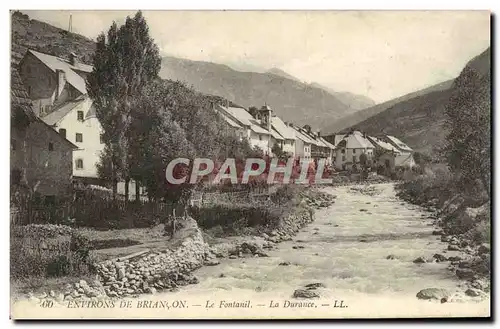 Cartes postales Environs De Briancon Le Fontanil La Durance