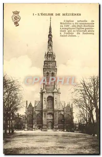 Cartes postales L&#39Eglise De Mezieres