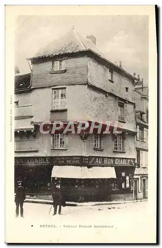 Ansichtskarte AK Rethel Vieille Maison Espagnole Au bon diable