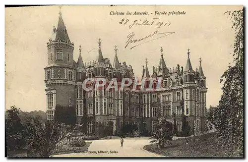 Cartes postales Chateau Des Amerois Facade Principale