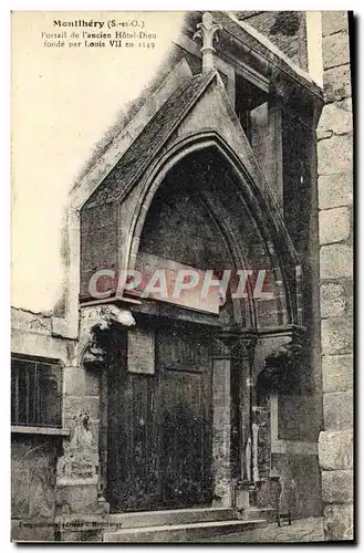 Cartes postales Montlhery Fortail De l'Ancien Hotel Dieu