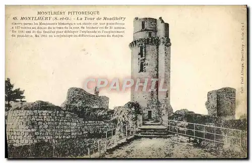 Cartes postales Montlhery La tour