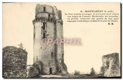 Cartes postales Montlhery La Tour