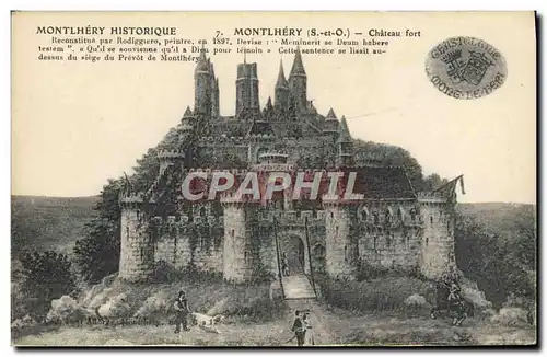 Cartes postales Montlhery Chateau Fort