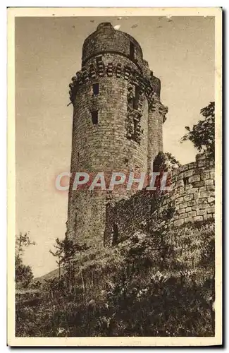 Ansichtskarte AK Montlhery La Tour Ancien Donjon du Chateau