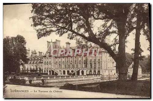 Cartes postales Courances La Terrasse Du Chateau