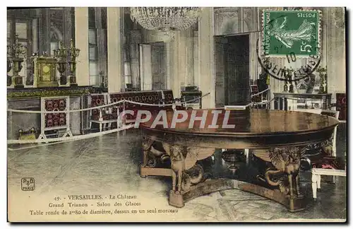 Cartes postales Versailles Le Chateau Grand Tranon Salon Des Glaces