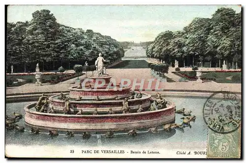 Cartes postales Parc De Versailles Bassin De Latone