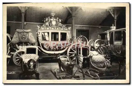 Cartes postales Versailles Musee Des Voitures Carrosse Du Sacre De Charles X