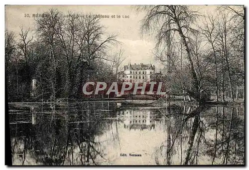 Cartes postales Le Chateau Et Le Lac Mereville