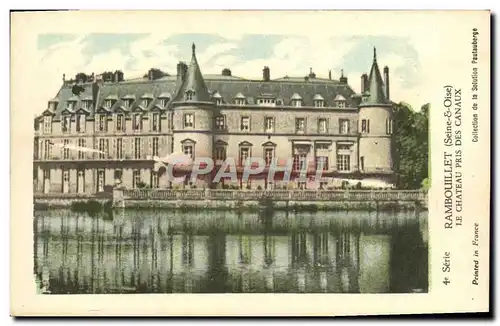 Cartes postales Rambouillet Le Chateau Pris Des Canaux