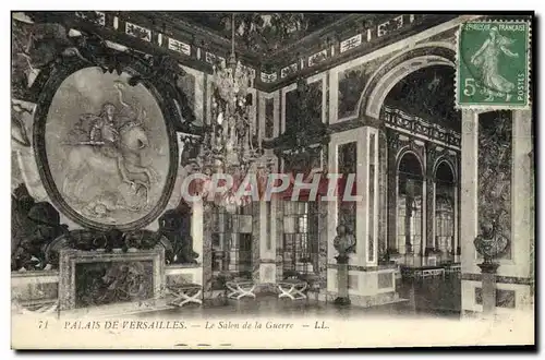 Cartes postales Palais De Versailles Le Salon De La Guerre