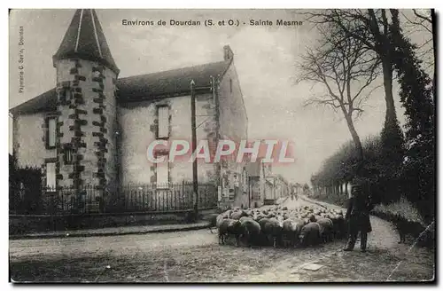 Cartes postales Environs De Dourdan Sainte Mesme Moutons