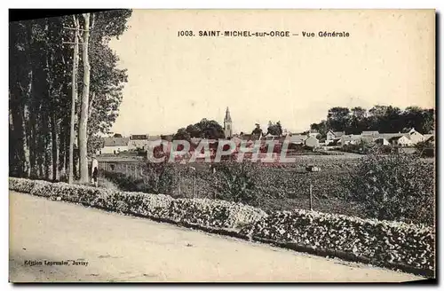 Cartes postales Saint Michel Sur Orge Vue generale