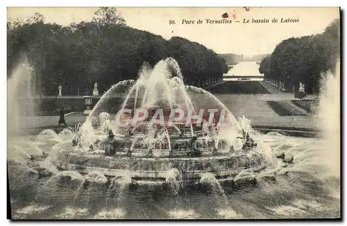 Cartes postales Parc De Versailles Le Bassin De Latone