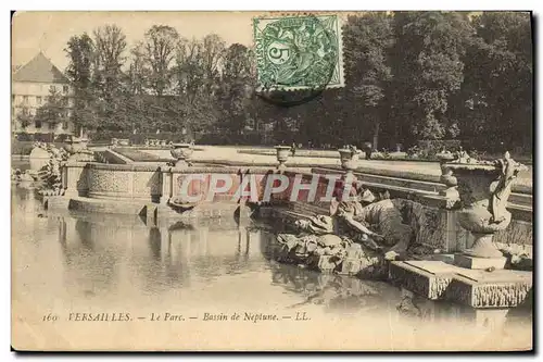 Ansichtskarte AK Versailles Le Parc Bassin De Neptune