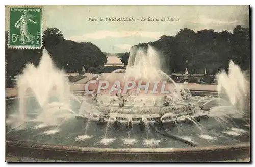 Cartes postales Parc de Versailles Le Bassin de Latone