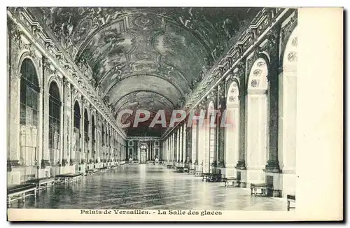 Cartes postales Palais de Versailles La Salle des glaces