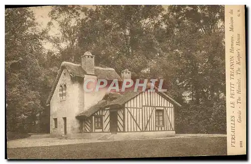 Cartes postales Versailles Le Petit Trianon Hameau Maison du Garde