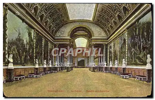 Cartes postales Versailles Galaerie des betailles