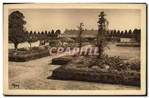 Ansichtskarte AK Versailles Les parterres de Latone et le chateau