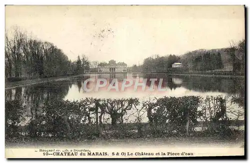 Cartes postales Chateau du Marais Chateau et la Place d&#39eau