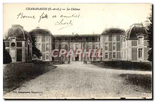 Ansichtskarte AK Chamarande Le Chateau