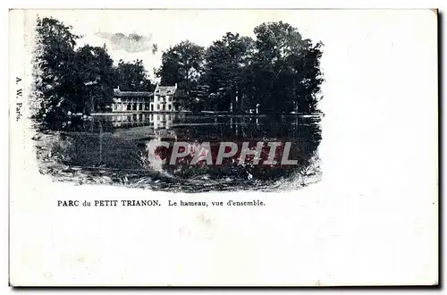 Ansichtskarte AK Versailles Parc du petit Trianon Le hameau Vue d&#39ensemble