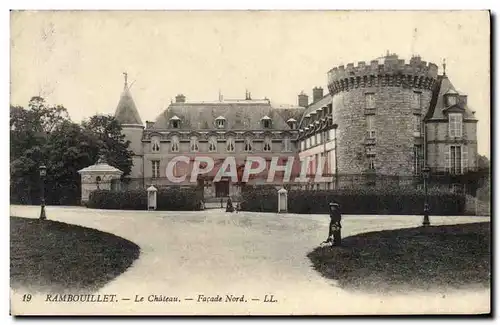 Ansichtskarte AK Rambouillet Le Chateau Facade Nord