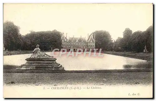 Cartes postales Courances Le Chateau