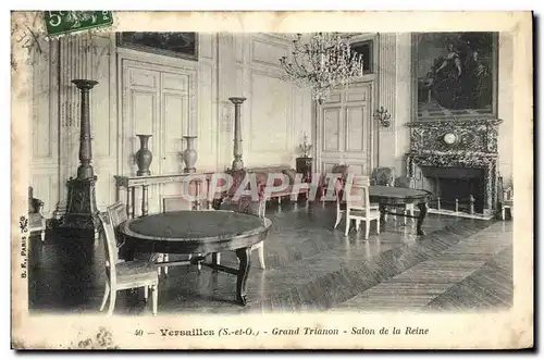 Ansichtskarte AK Versailles Grand Trianon Salon de la Reine