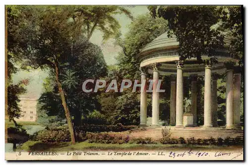 Cartes postales Versailles Le Petit Trianon Le Temple de L&#39Amour