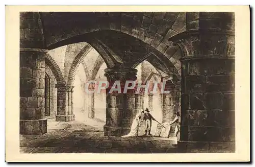 Ansichtskarte AK Eglise abbatiale de Saint Denis La crypte vers 1809