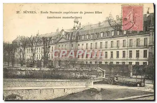 Ansichtskarte AK Sevres Ecole Normale Superieure de Jeunes Filles Ancienne Manufacture