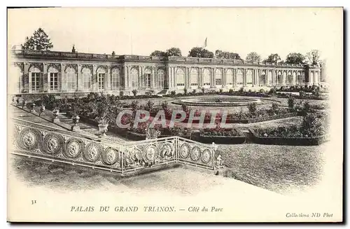 Cartes postales Versailles Palais Du Grand Trianon Cote du parc