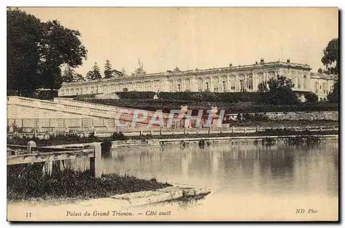 Cartes postales Versailles Palais Du Grand Trianon Cote Ouest