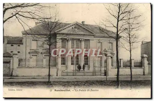 Cartes postales Rambouillet Le Palais de Justice