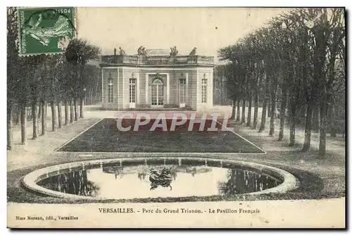 Ansichtskarte AK Versailles Parc du Grand Trianon Le Pavillon Francais