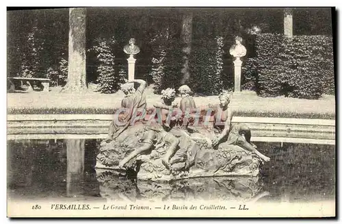 Cartes postales Versailles Le Grand Trianon Le Bassin des Ceuillettes