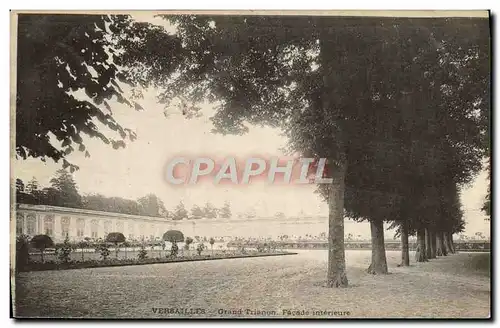 Ansichtskarte AK Versailles Grand Trianon Facade interieure