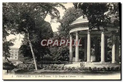 Cartes postales Versailles Le Temple de L&#39Amour