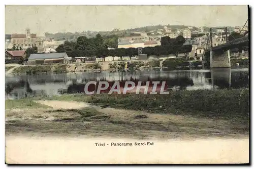 Cartes postales Triel Panorama Nord Est