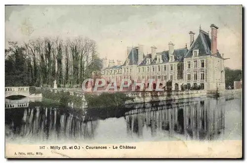 Cartes postales Milly Courances Le Chateau