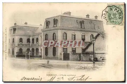 Cartes postales Dourdan L'Ecole Superieure