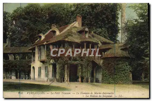 Ansichtskarte AK Versailles Le Petit Trianon Le Hameau de Marie Antoinette La maison du Seigneur