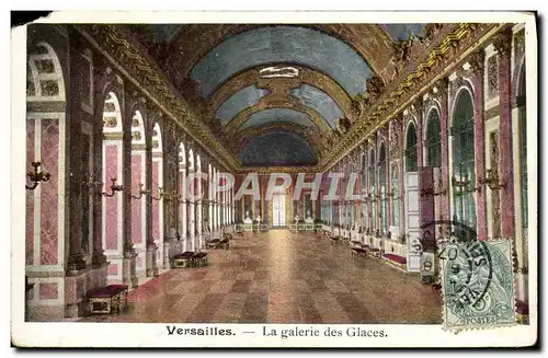 Cartes postales Versailles La Galerie des Glaces