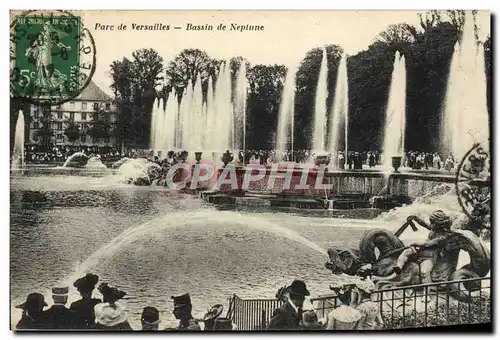 Cartes postales Versailles Bassin de Neptune