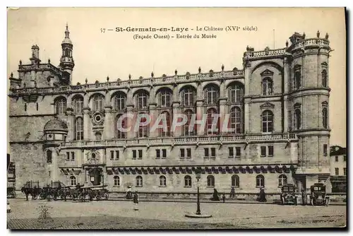 Cartes postales St Germain en Laye Le Chateau Entree du musee