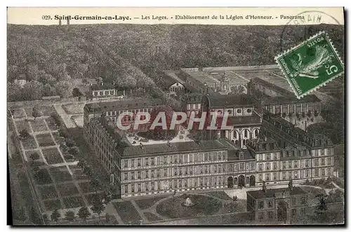 Cartes postales St Germain en Laye Les loges Etablissement de la legion d&#39honneur Panorama