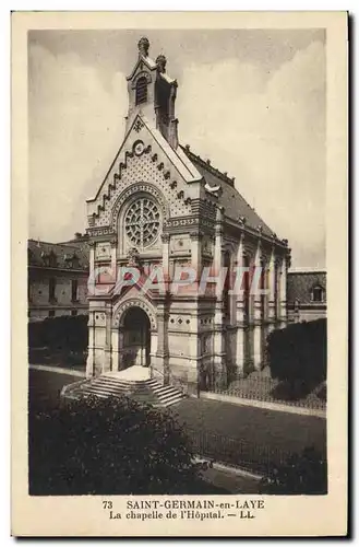 Cartes postales St Germain en Laye La Chapelle de L&#39Hopital